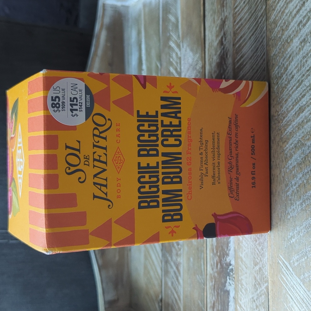 Sole De janeiro Biggie Biggie Bum Bum Cream 16.9oz